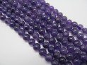 Ametyst kuličky 10 mm šňůra