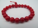 Korál červený energetický náramek