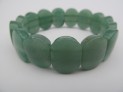 Náramek mugle ovály zelený avanturin