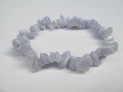 Chalcedon světle modrý náramek tromlovaný
