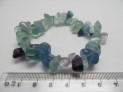 Fluorit náramek tromlovaný velké kameny