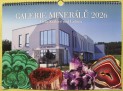 Nástěnný kalendář velký Minerály 2026