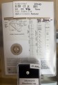 Diamant 0,50 ct., Si1/F,EX VG