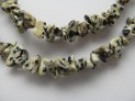 Jasper dalmatin necklace 90 cm chips