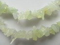 New jade necklace 90 cm chips