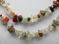Mix chips necklace 90 cm