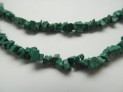 Malachite rec. necklace 90 cm chips