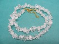 Crystal necklace 45 cm with 