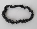Turmalín černý náramek tromlovaný 