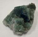 Fluorit zelený drůza - Madagaskar - č.2
