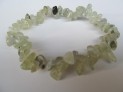 Prehnit náramek tromlovaný