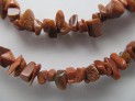 Goldstone necklace 90 cm chips