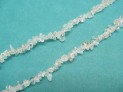 Crystal necklace 90 cm chips