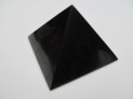 Šungitová pyramida leštěná 9 x 9 cm