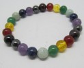 Náramek kuličky 8 mm - čakrový celý
