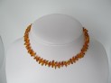 Amber necklace 36 cm